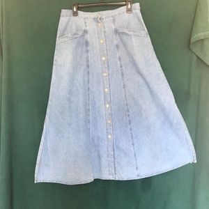 Jean skirt